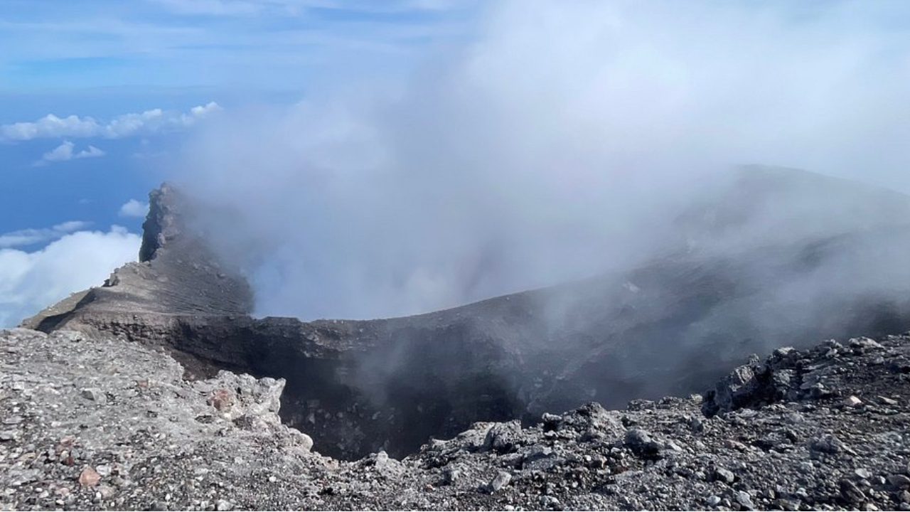 The Call of the Peak Climbing Gamalama Volcano
