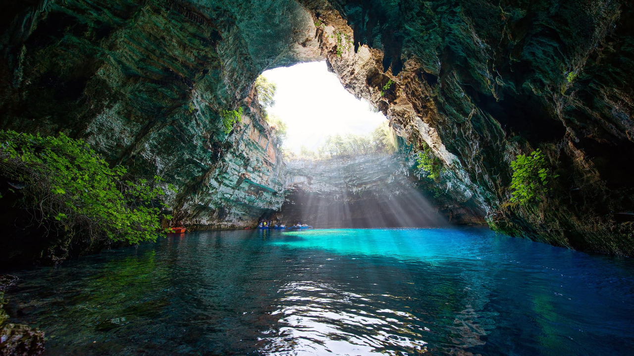 The Underground Magic Melissani Cave and Drogarati Cave